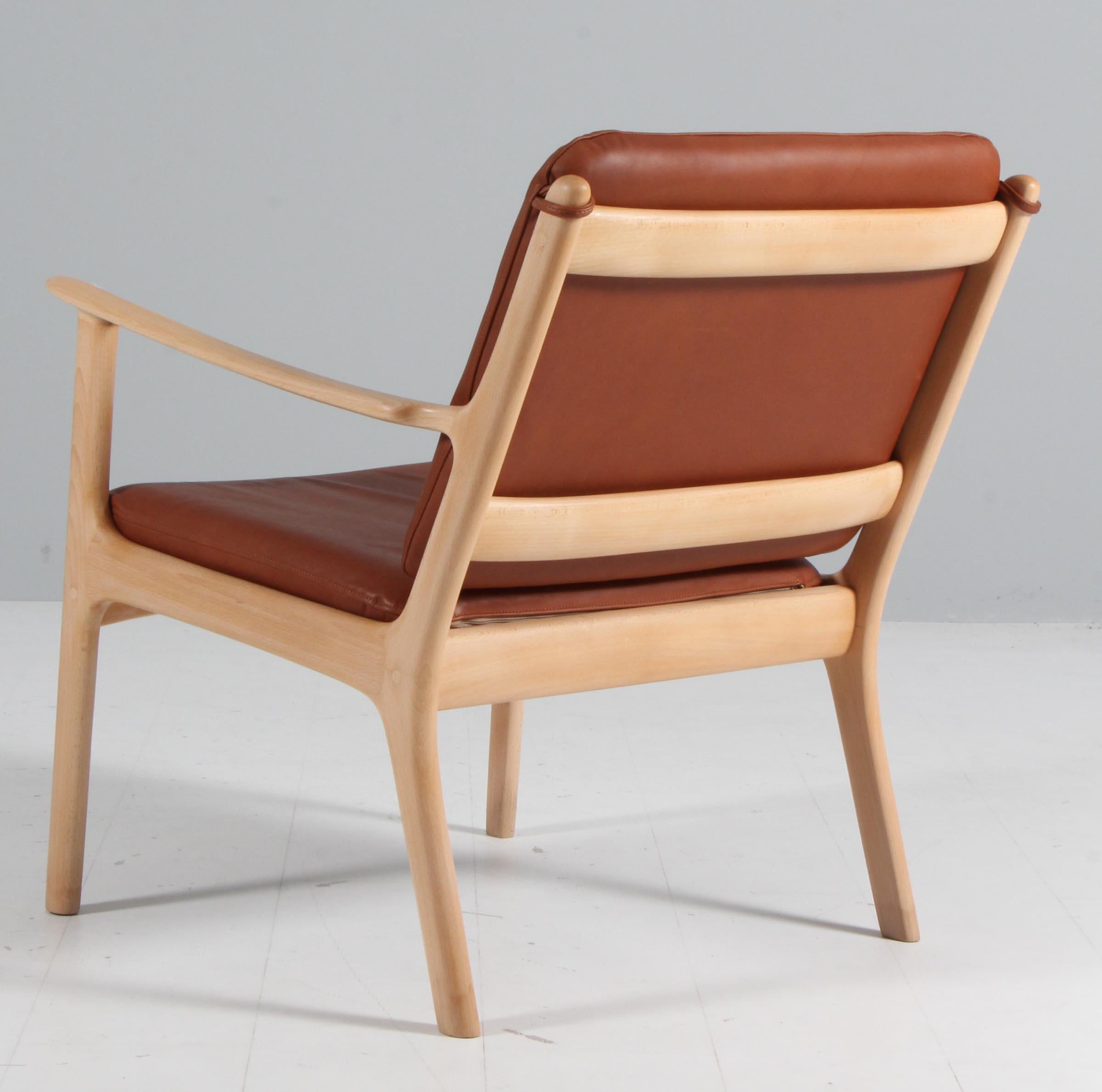 Mid-20th Century Ole Wanscher Lounge Chair, Model PJ112, beech, 1960s