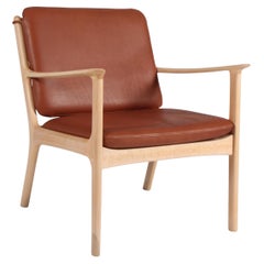Silla de salón Ole Wanscher, Model PJ112, haya, años 60
