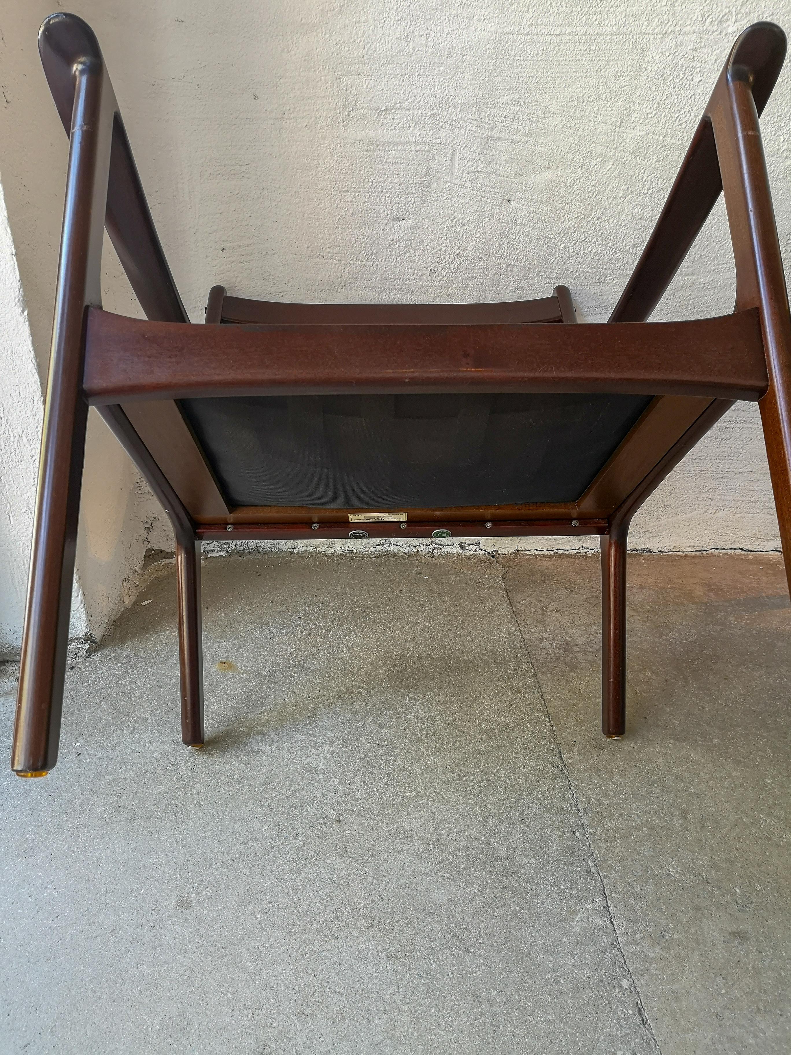 Ole Wanscher Lounge Chair, Model PJ112, Mahogany 8