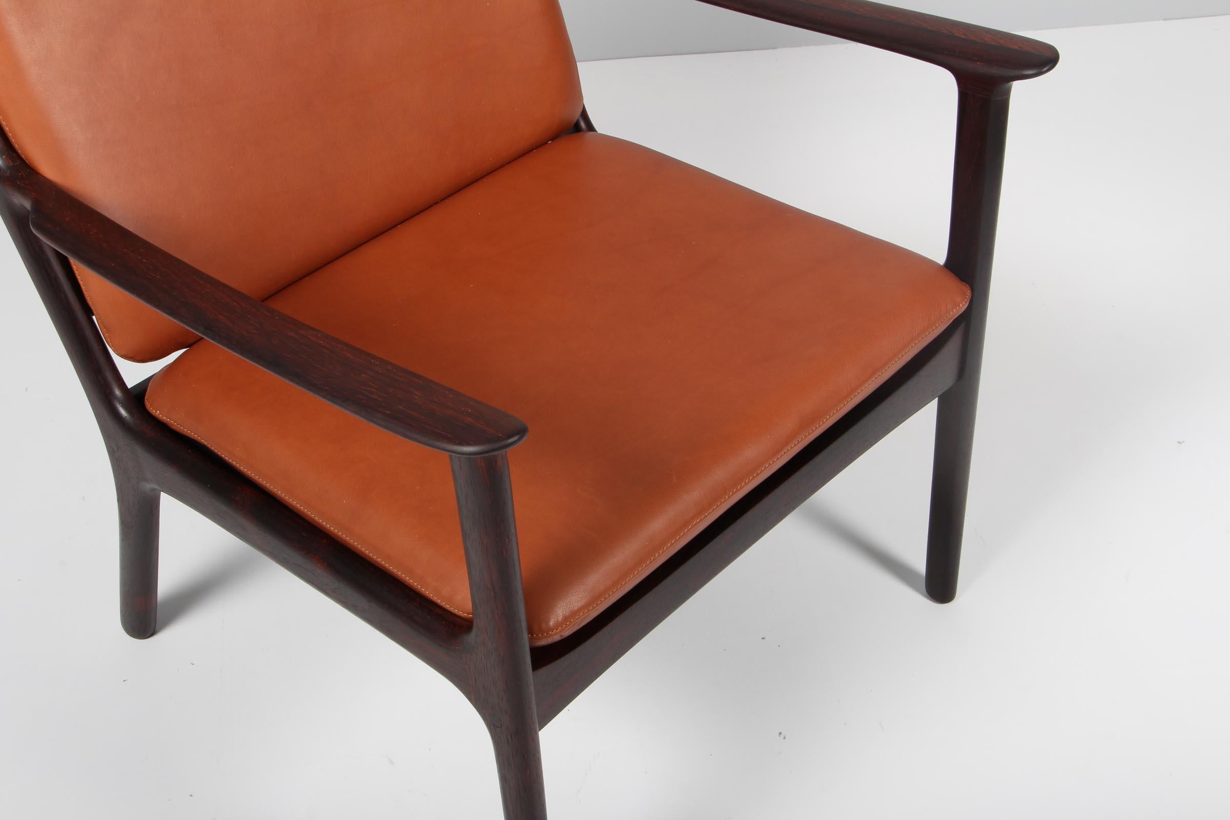 Mid-20th Century Ole Wanscher Lounge Chair, Model PJ112, Rosewood, 1960s