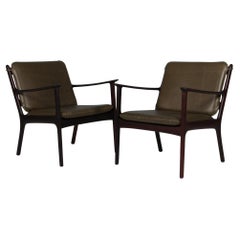Ole Wanscher Lounge Chair, Model PJ112, rosewood, 1960s
