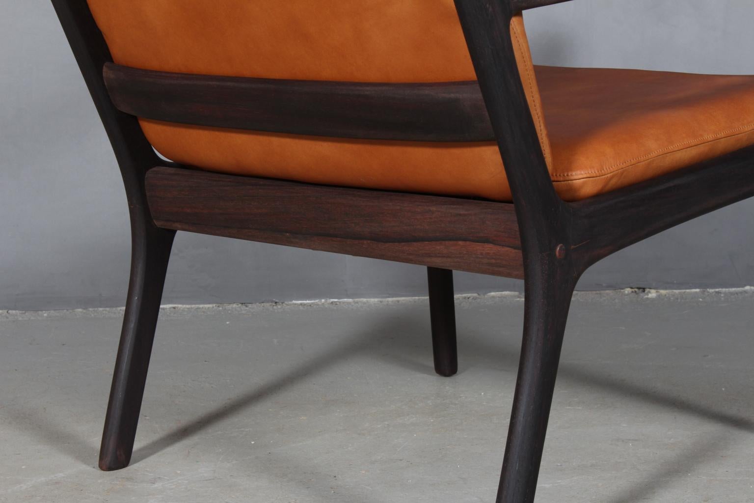Ole Wanscher Lounge Chair, Model PJ112, Rosewood 1