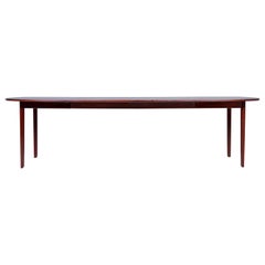 Ole Wanscher Mahogany Rungstedlund Dining Table, 1960s