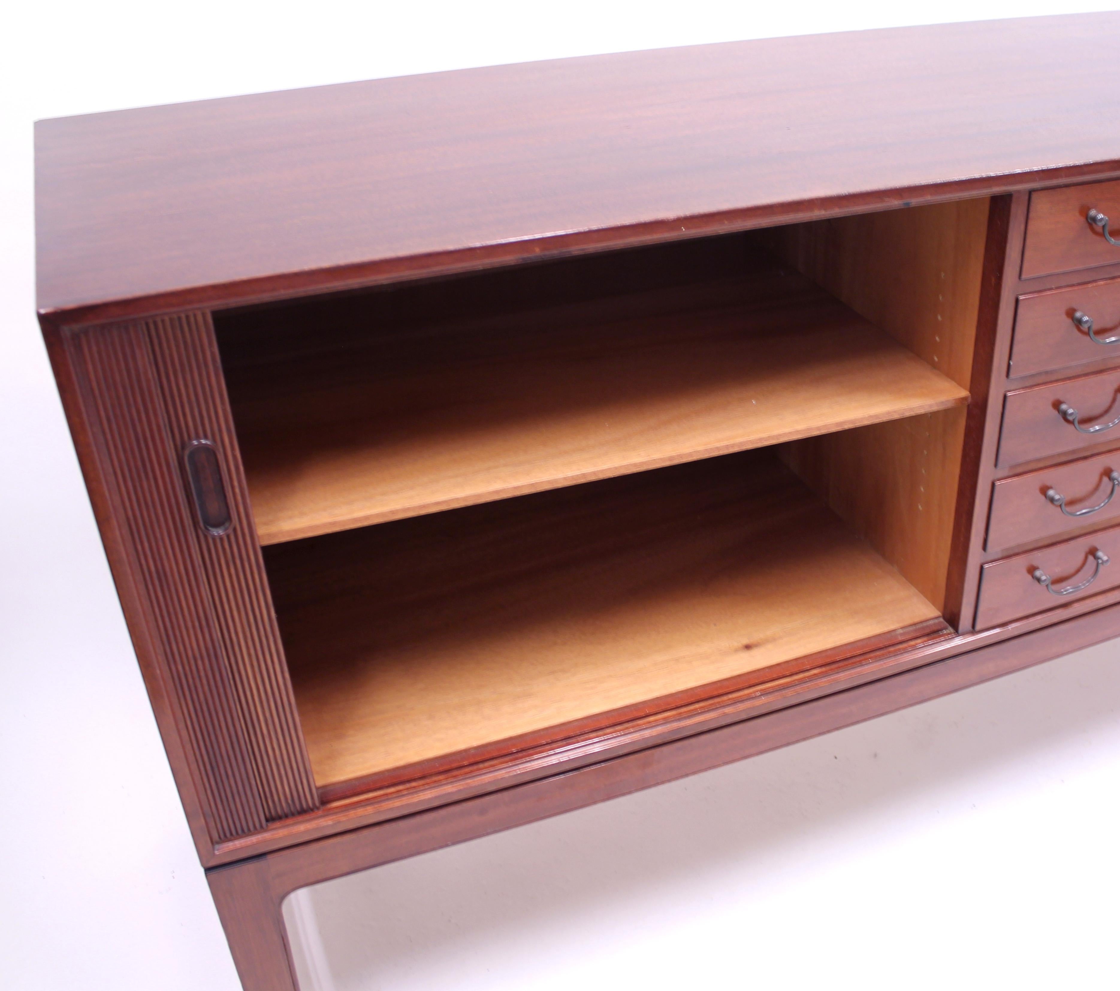 Ole Wanscher Mahogany Sideboard, A.J. Iversen, 1940s 3