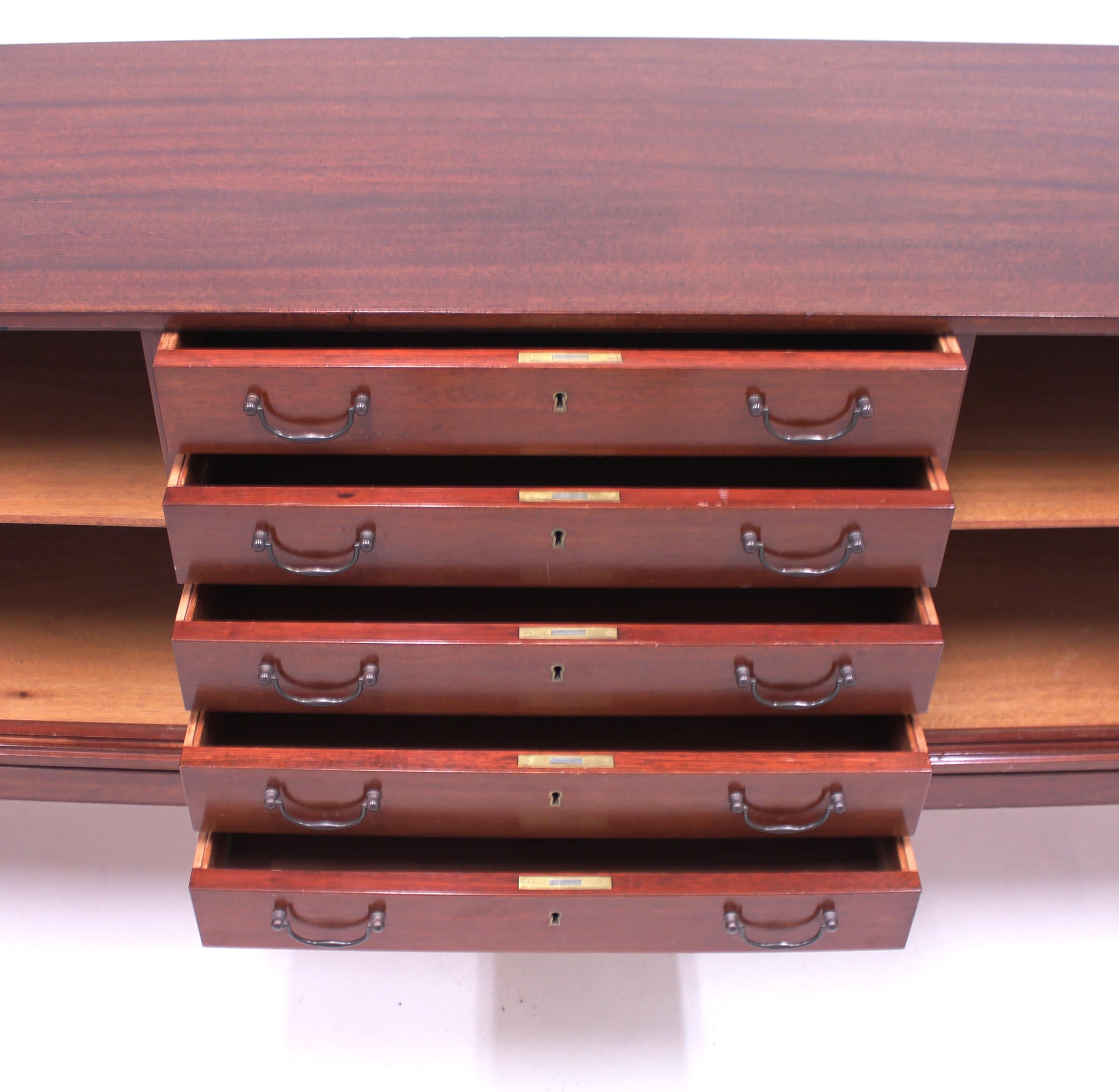 Ole Wanscher Mahogany Sideboard, A.J. Iversen, 1940s 5