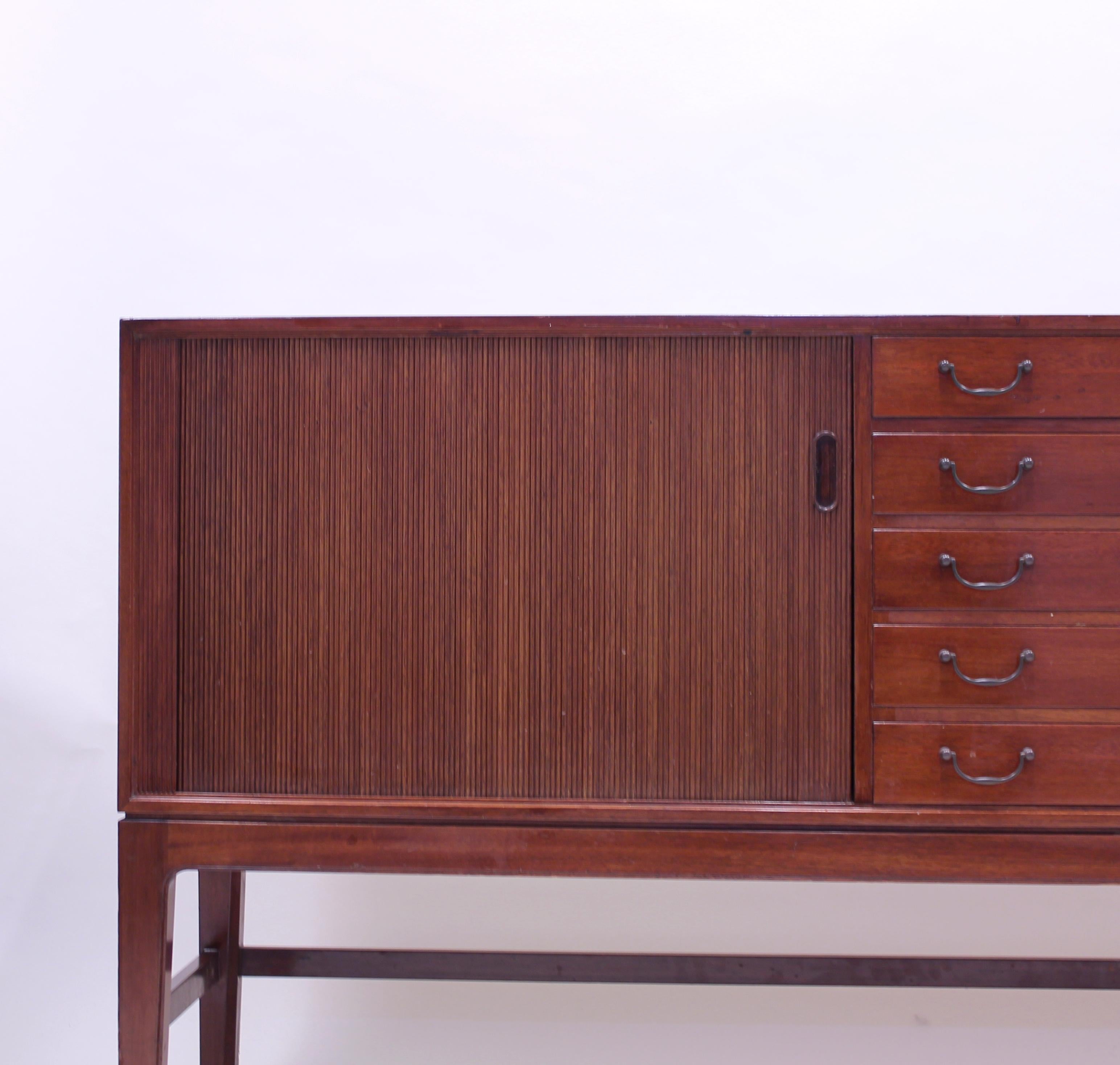 Ole Wanscher Mahogany Sideboard, A.J. Iversen, 1940s 9