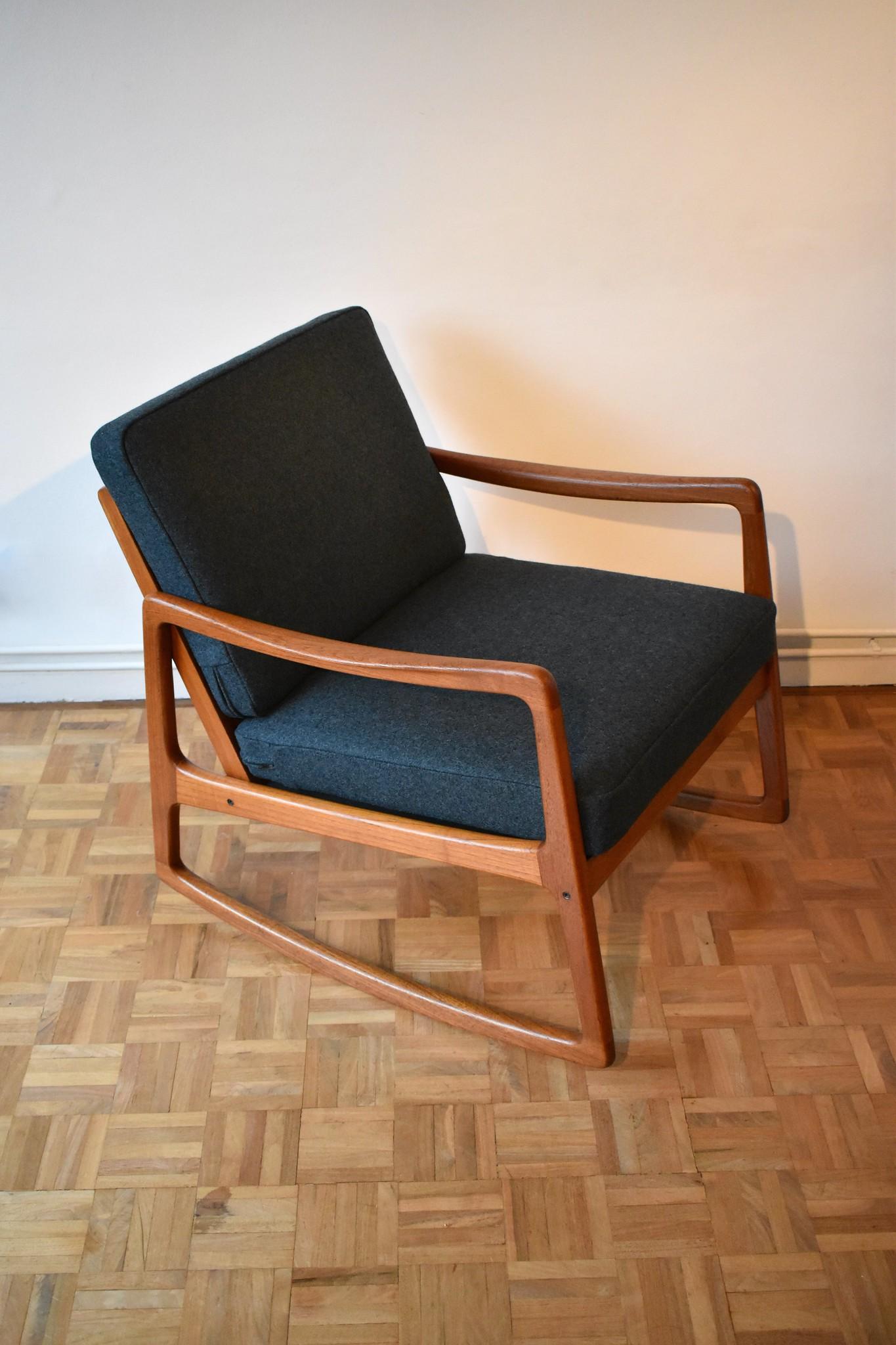 ole wanscher rocking chair