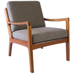 Ole Wanscher Model 166 Senator Easy Chair, Denmark, 1960s