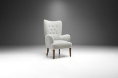 Ole Wanscher “Model 1673” High Back Chair for Fritz Hansen, Denmark 1940s