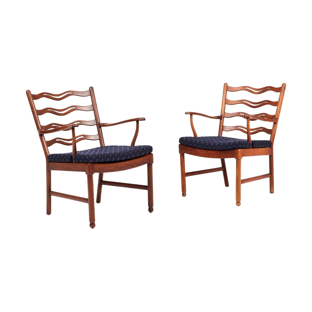 Sillas Ole Wanscher Modelo 1755, Pareja en venta