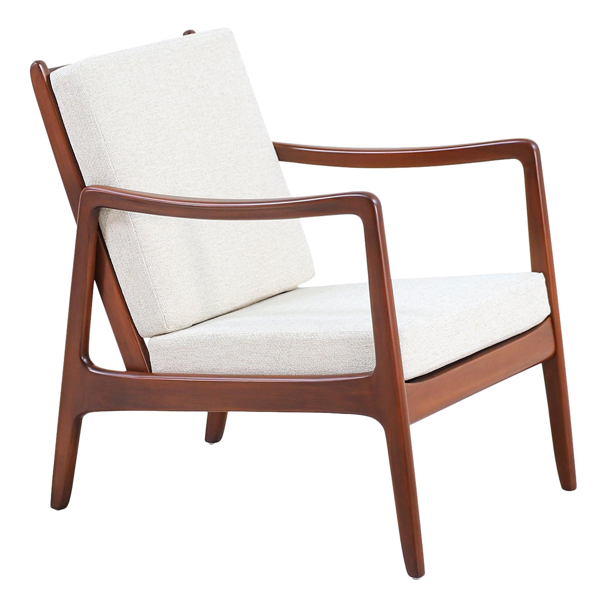 Ole Wanscher Model FD-109 Lounge Chair for France & Søn For Sale