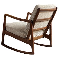 Ole Wanscher model Fd-110 Danish teak rocking chair