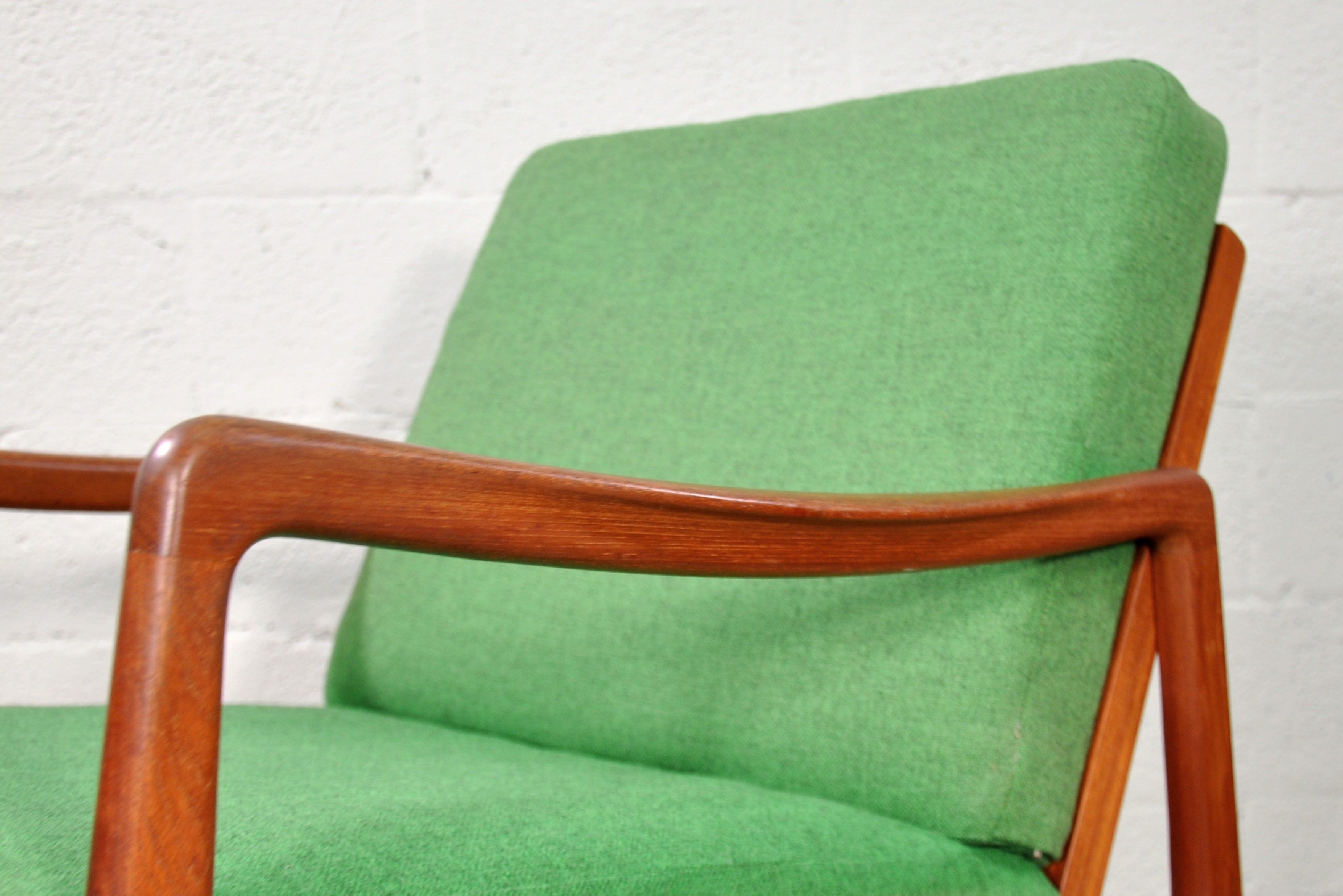Ole Wanscher Model FD-120 Rocking Chair for France & Søn In Good Condition In Miami, FL
