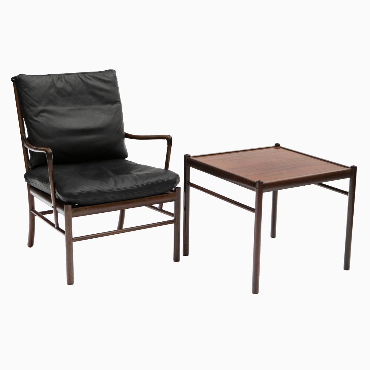 Ole Wanscher OW449 Kolonial-Mahagoni-Couchtisch (20. Jahrhundert)