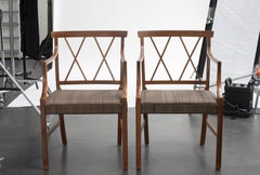 Ole Wanscher Coppia di poltrone per A.J. Iversen