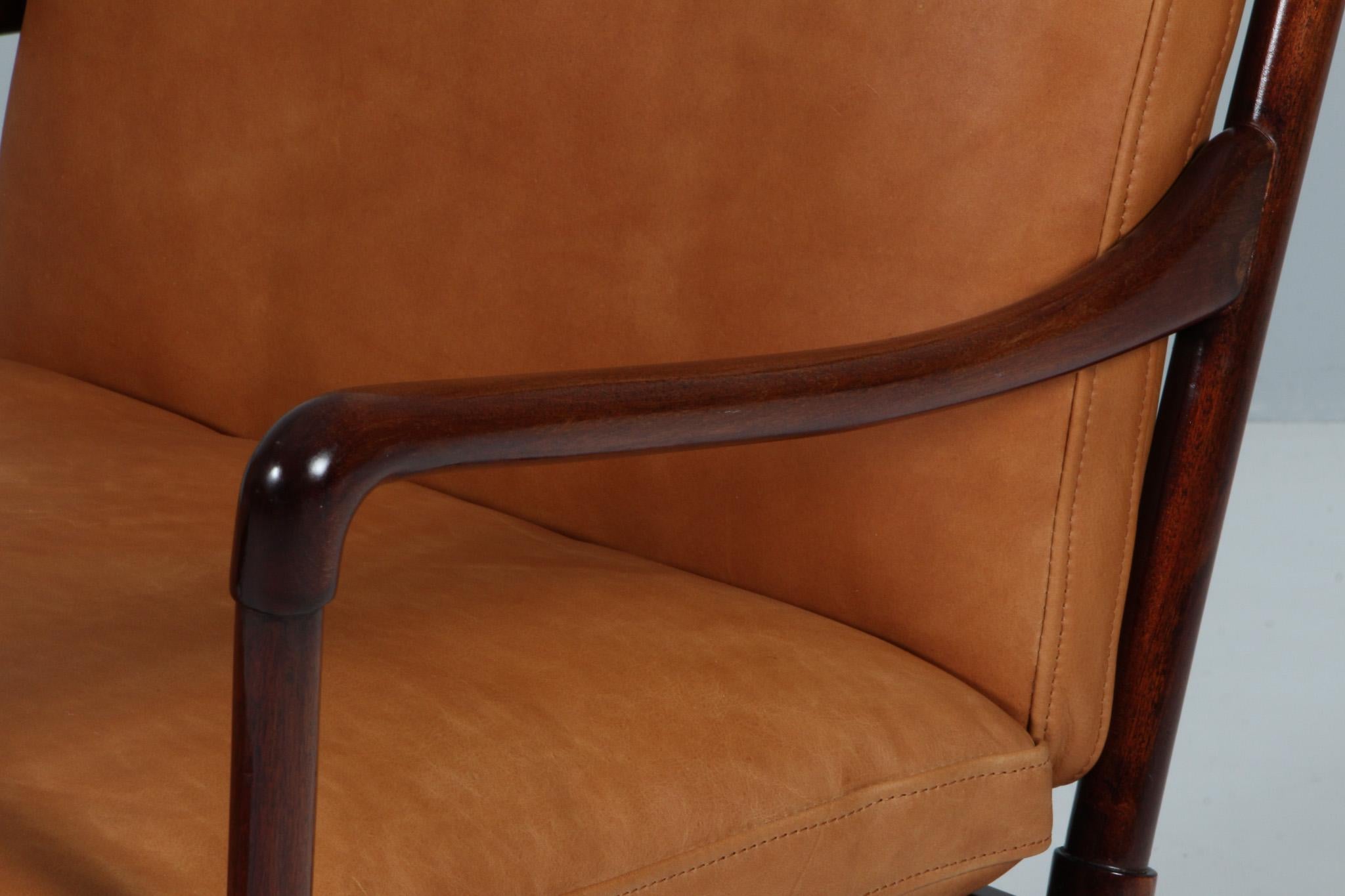 Danish Ole Wanscher pair of Colonial Chairs
