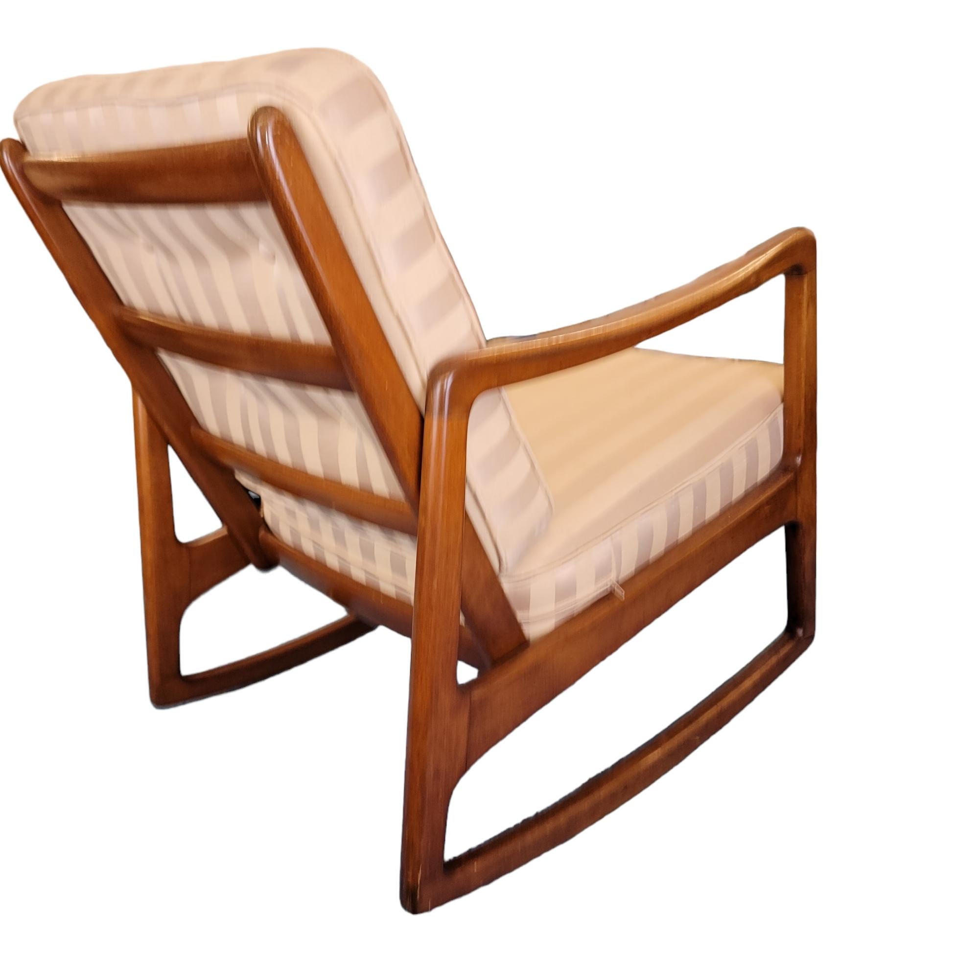 Mid-Century Modern Ole Wanscher Rocker by France and Son