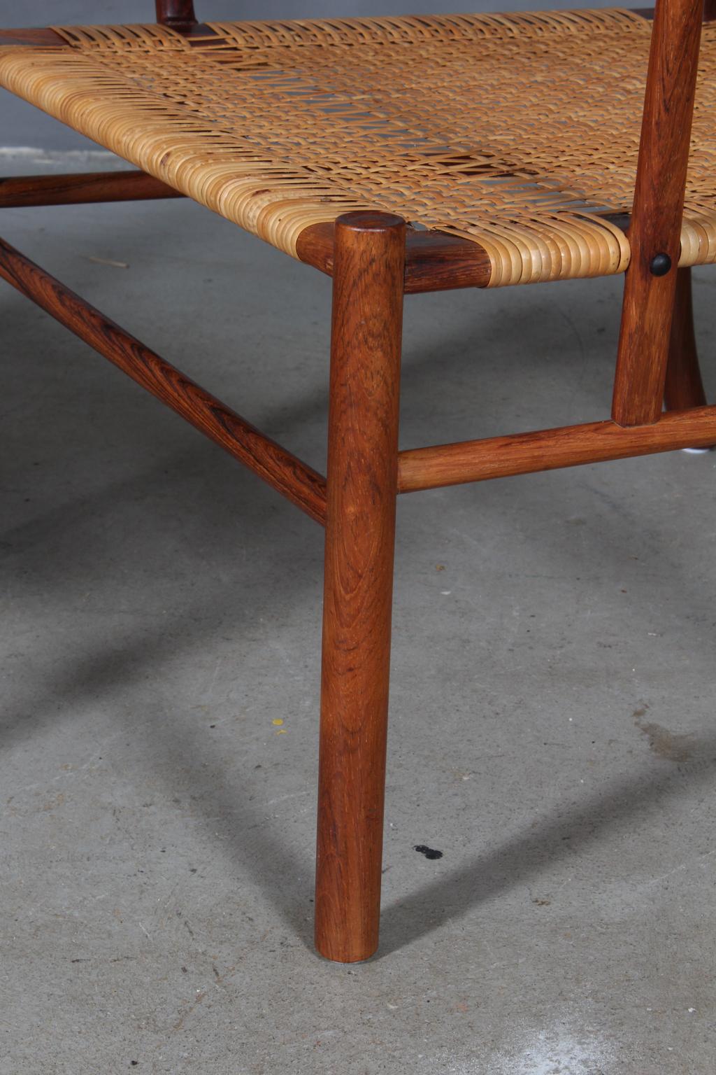 Mid-20th Century Ole Wanscher Rosewood 1st Edition set of Colonial Chairs, 1949