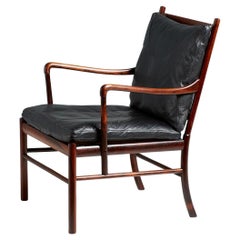 Ole Wanscher Rosewood Colonial Chair 1949