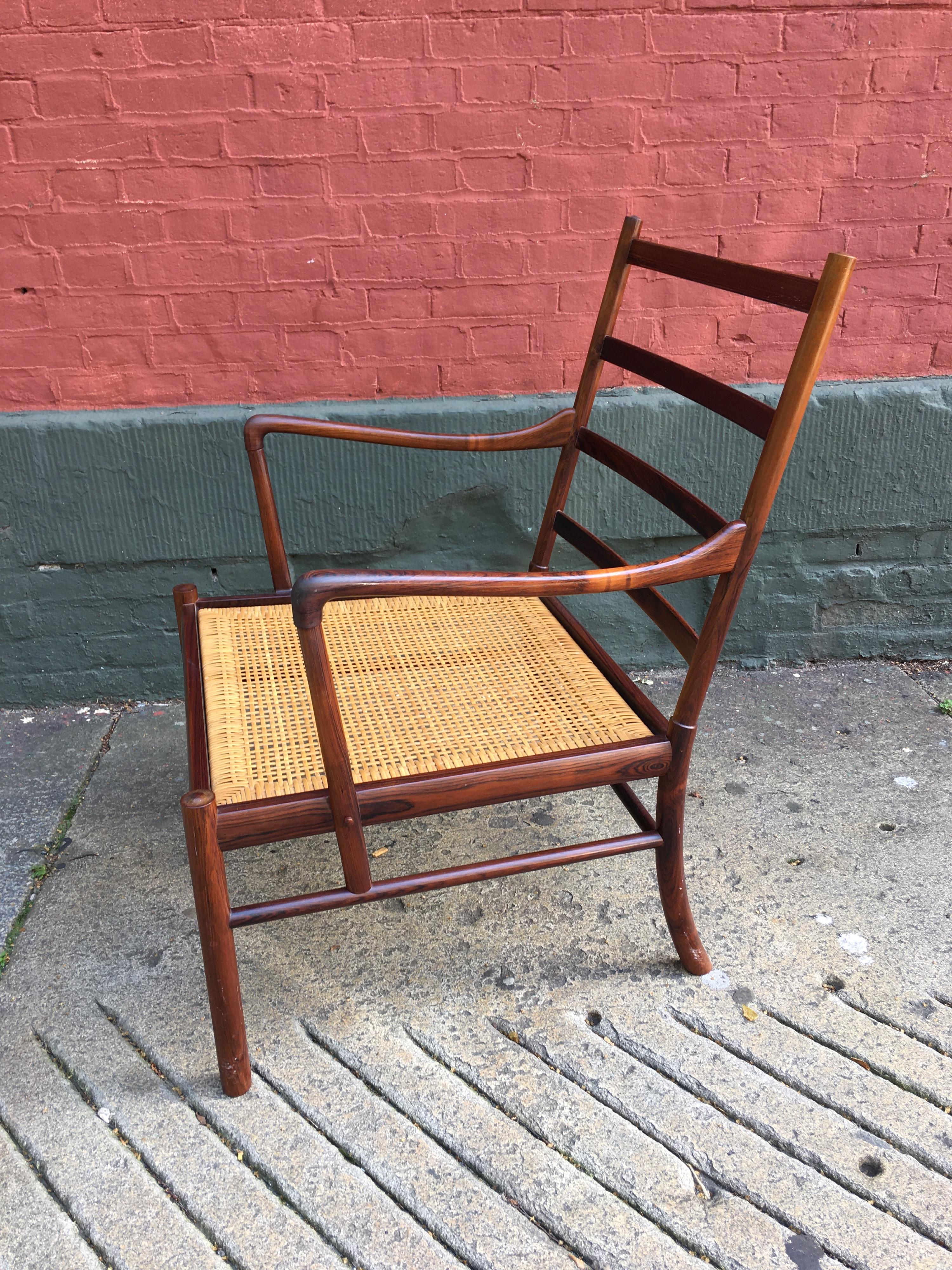 Ole Wanscher Rosewood Colonial Chair 2