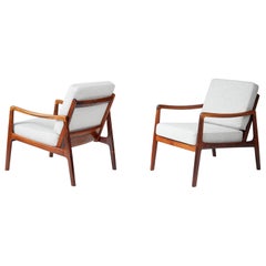 Ole Wanscher Lounge Chairs, circa 1960 Ole Wanscher Lounge Chairs, circa 1960