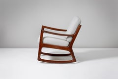 Ole Wanscher Rosewood Rocking Chair, circa 1960