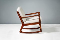 Ole Wanscher Rosewood Rocking Chair, circa 1960