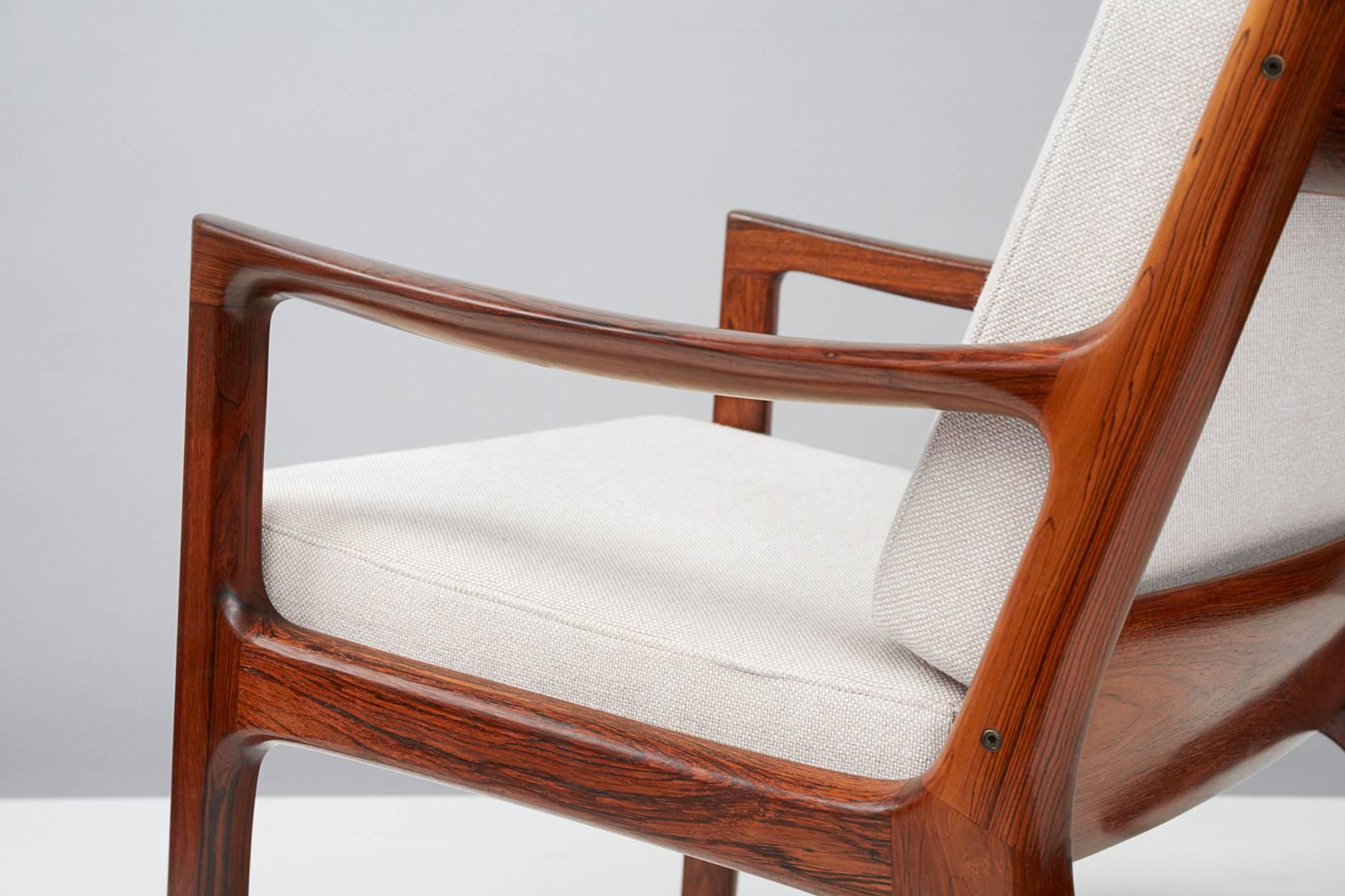 Ole Wanscher Senator Lounge Chair For Sale at 1stDibs