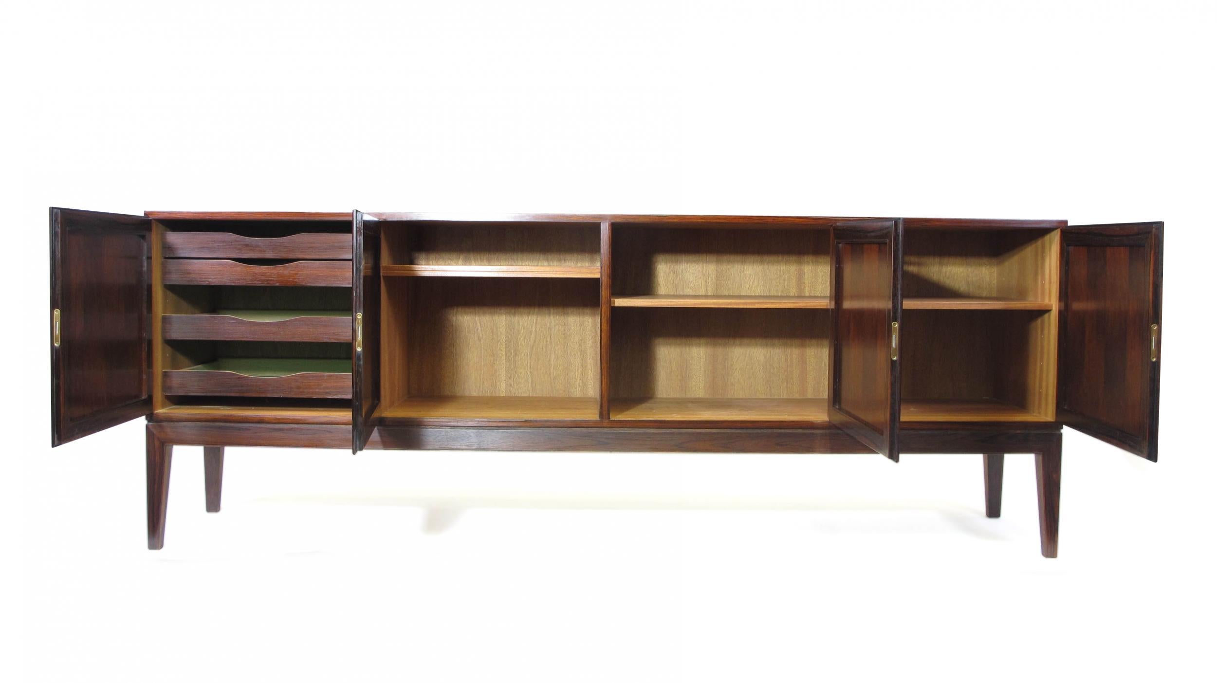 20th Century Ole Wanscher Rosewood Sideboard