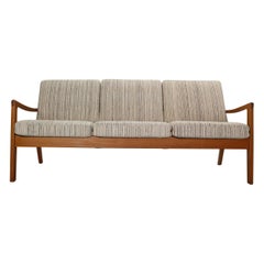 Ole Wanscher Senator 166 Teak 3-Seater Sofa for France & Søn, 1960, Denmark