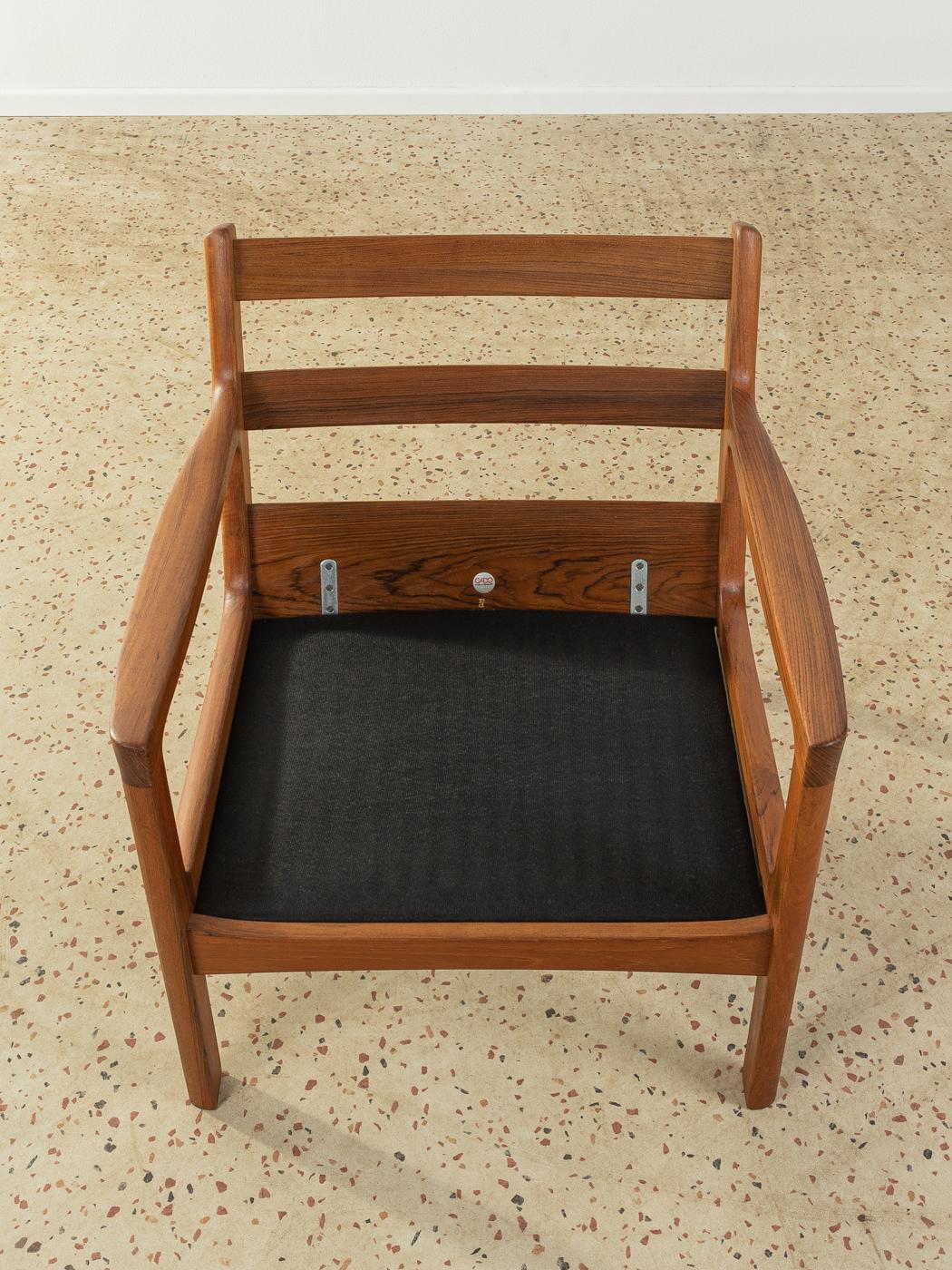 Upholstery Ole Wanscher Senator Armchair for Cado For Sale