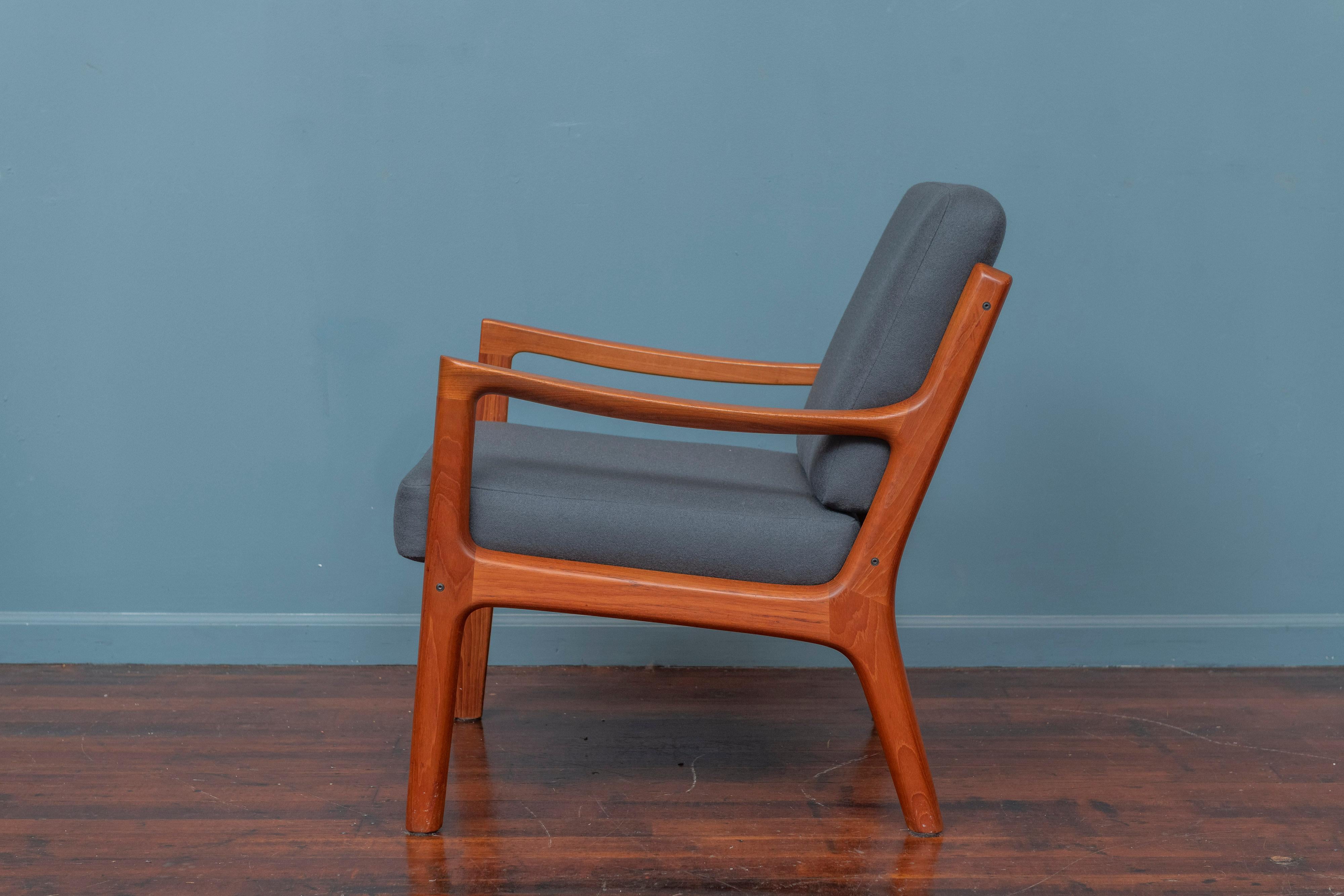 Ole Wanscher Senator Lounge Chair for France and Son In Good Condition In San Francisco, CA