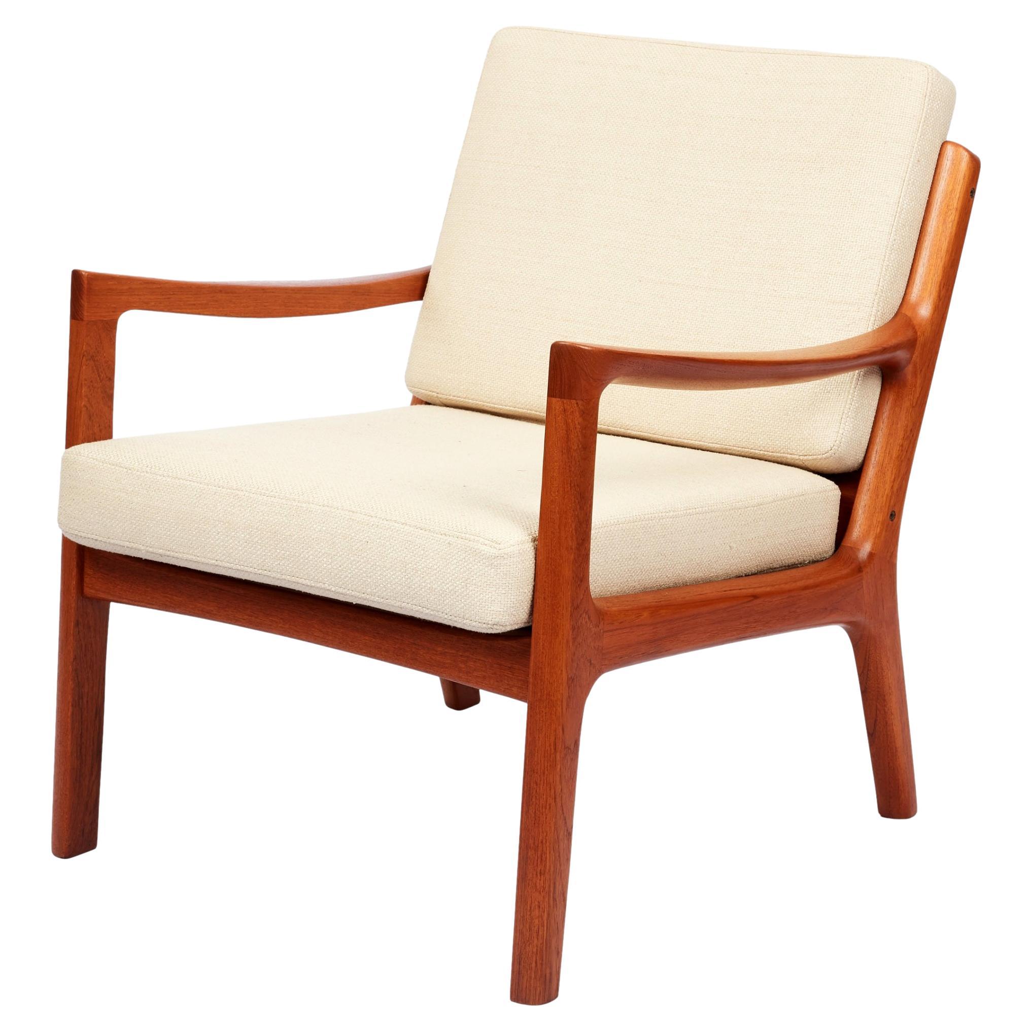 Ole Wanscher "SENATOR" Lounge Chair For Sale