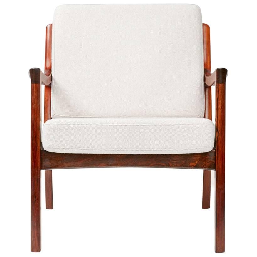 Ole Wanscher Senator Lounge Chair, Rosewood