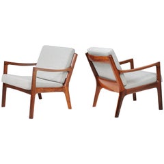 Chaises longues Ole Wanscher Senator, vers 1960