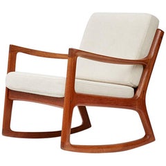 Ole Wanscher Senator Rocking Chair, Teak