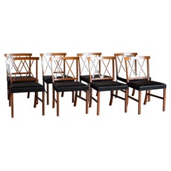 Ole Wanscher Set of Eight Chairs for a. J. Iversen