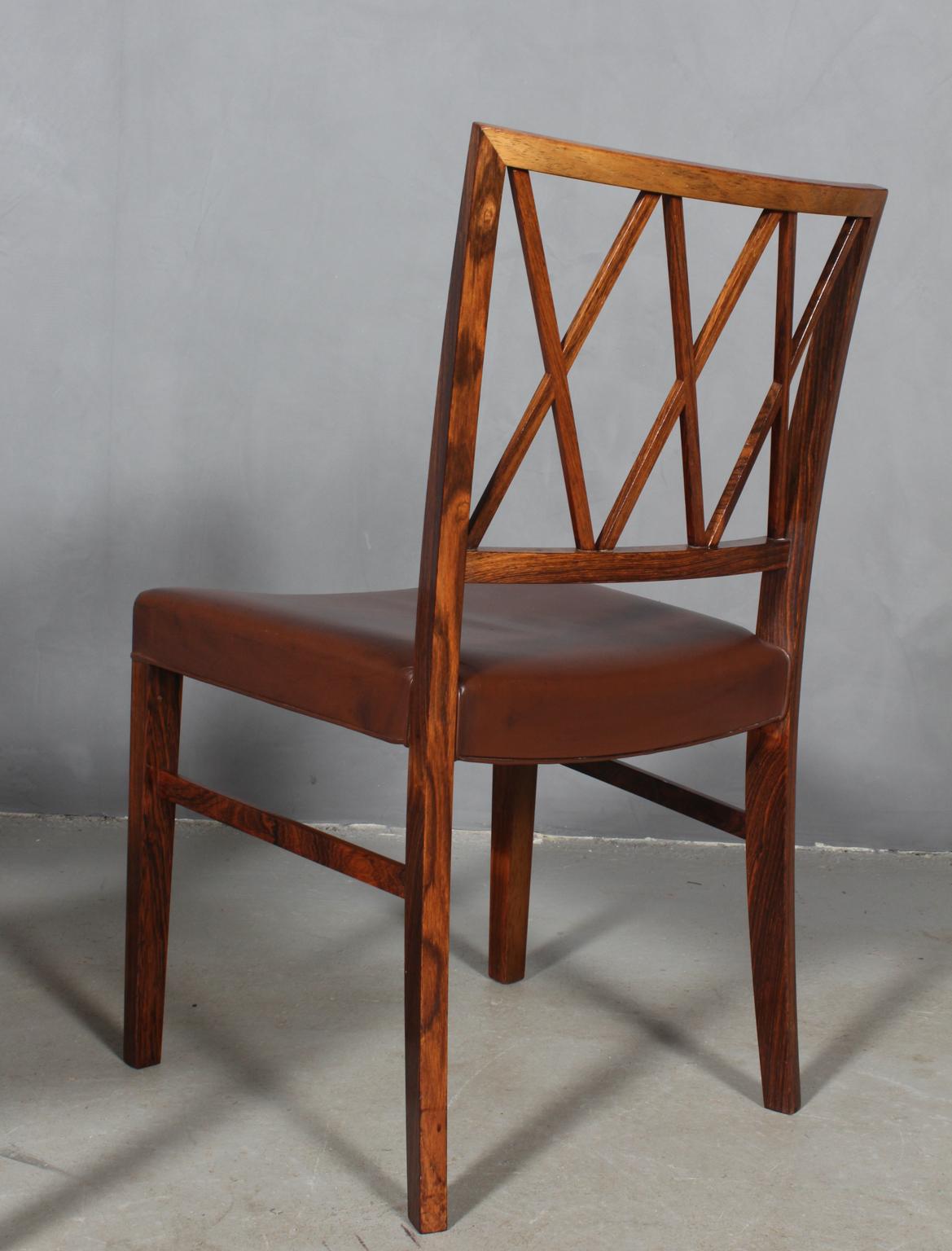 Ole Wanscher Set of Four Dining Chairs in Rosewood 2