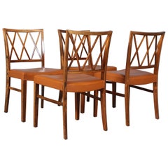 Ole Wanscher Set of Four Dining Chairs in Rosewood