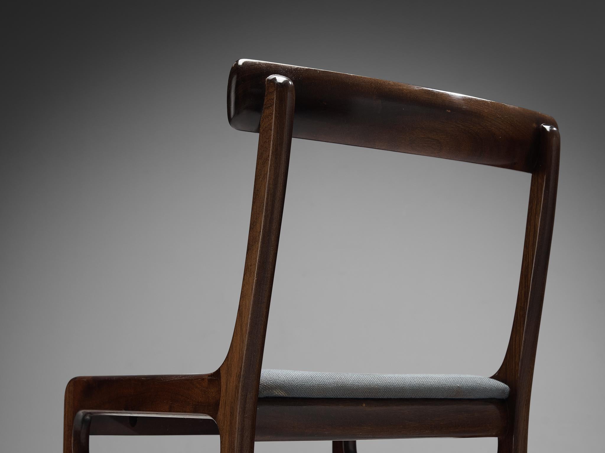 Mid-20th Century Ole Wanscher Set of Six 'Rungstedlund' Dining Chairs in Mahogany 