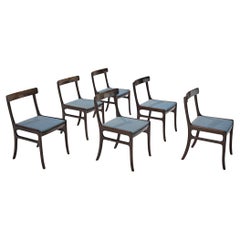 Ole Wanscher Set of Six 'Rungstedlund' Dining Chairs in Mahogany 