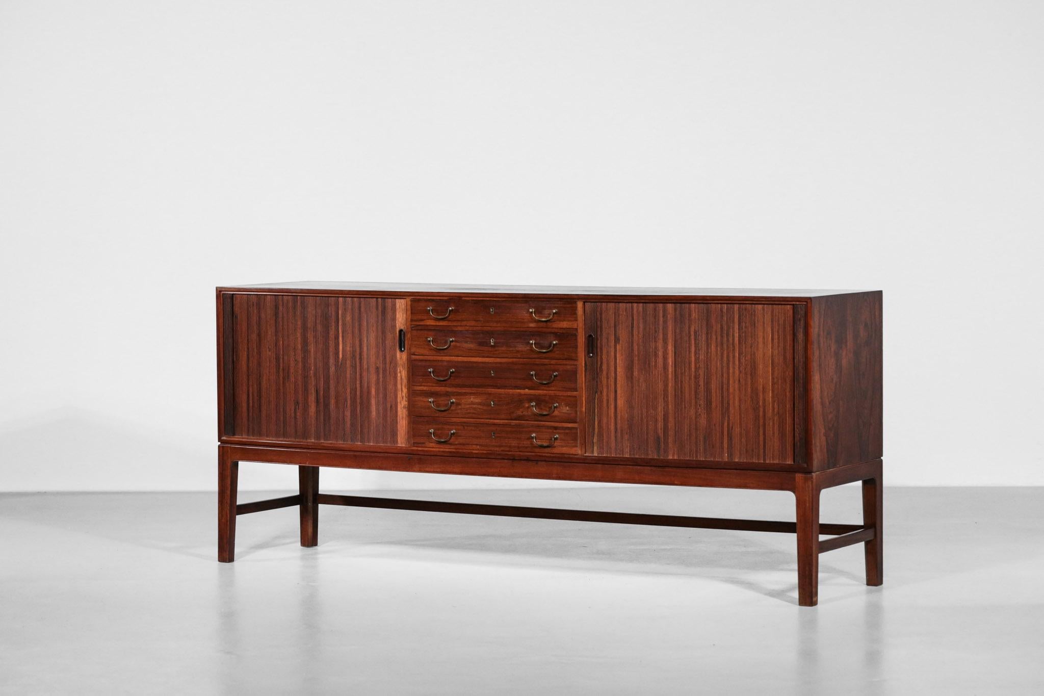 Ole Wanscher Sideboard for Iversen, Scandinavian Design For Sale 6