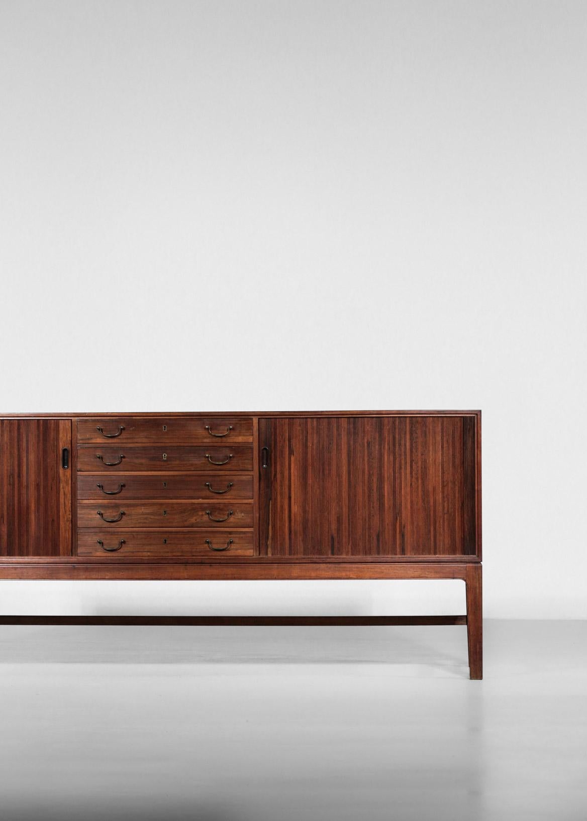 Ole Wanscher Sideboard for Iversen, Scandinavian Design For Sale 9