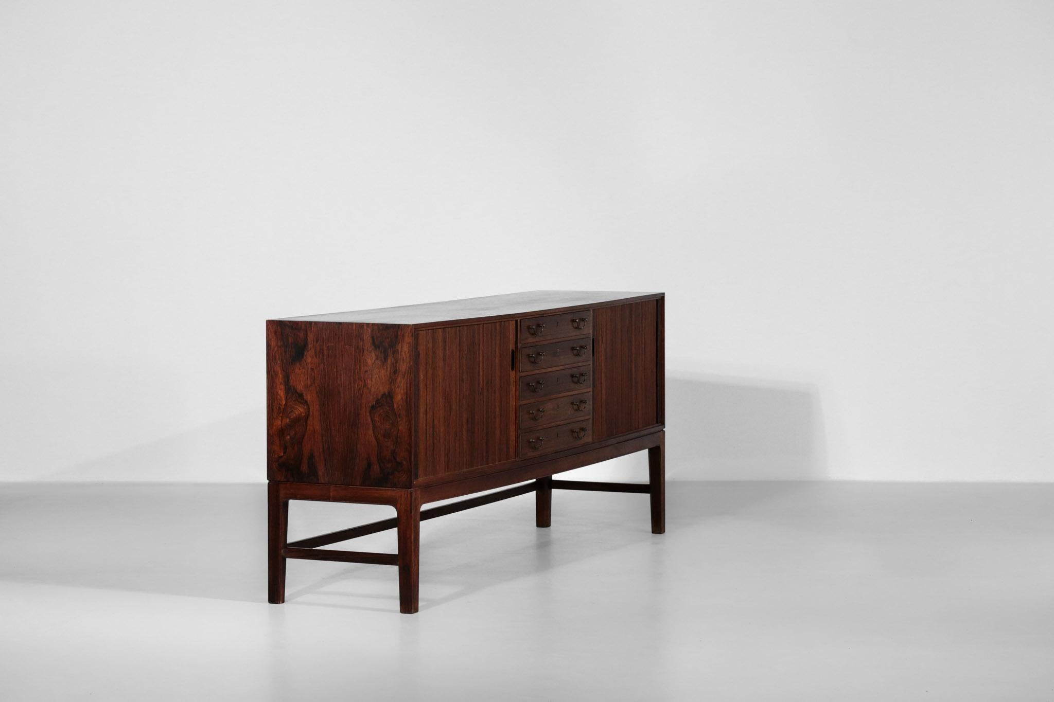 Ole Wanscher Sideboard for Iversen, Scandinavian Design For Sale 11