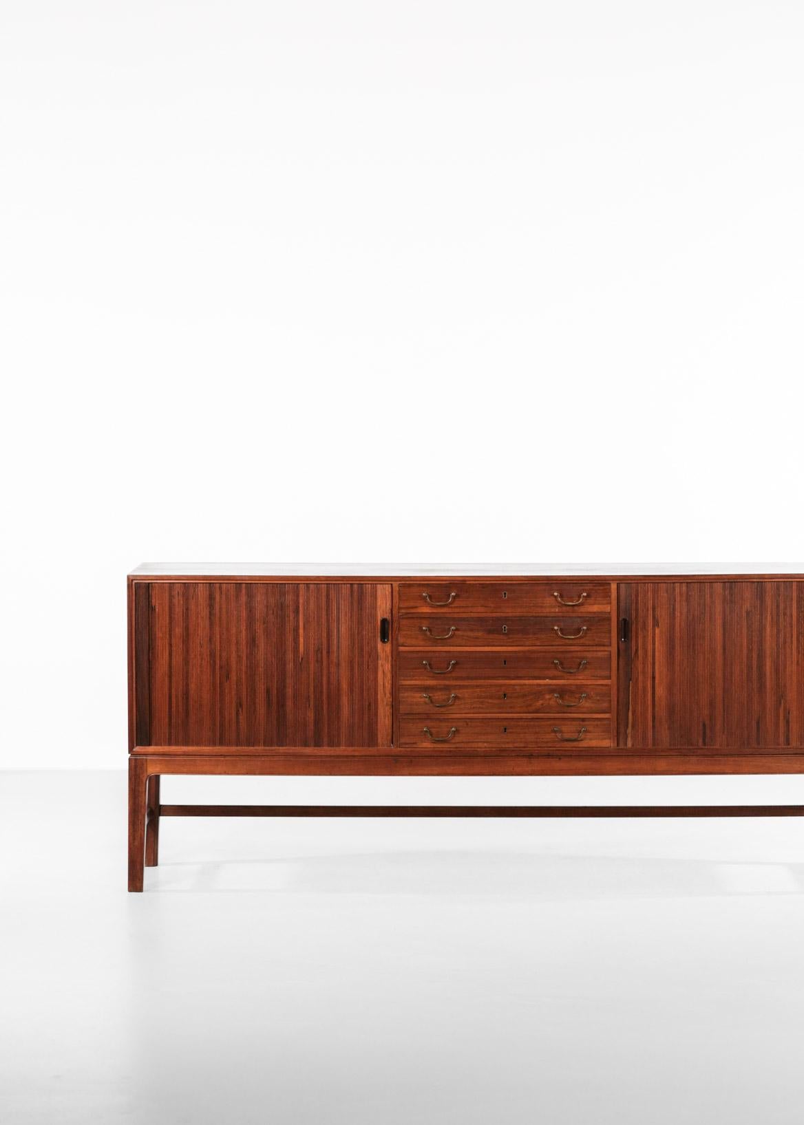 Scandinavian Modern Ole Wanscher Sideboard for Iversen, Scandinavian Design For Sale