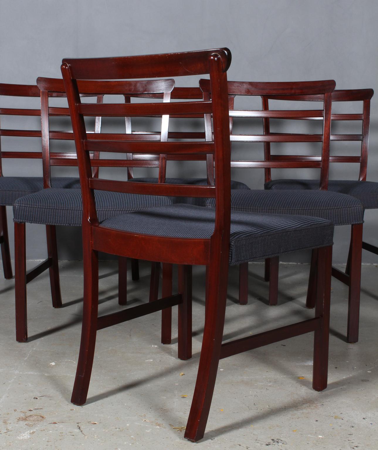 Mid-20th Century Ole Wanscher Six Dining Chairs