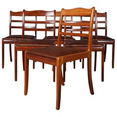 Ole Wanscher Six Dining Chairs
