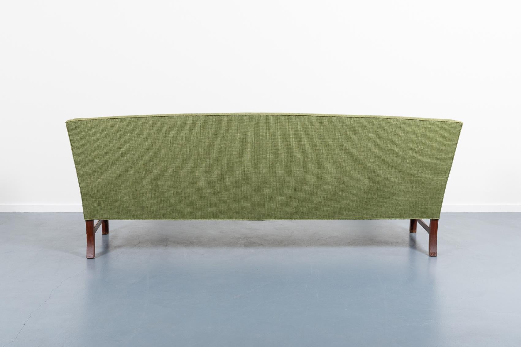 Ole Wanscher sofa for A.J. Iversen For Sale 2