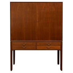 Ole Wanscher Tall Cabinet for A.J. Iversen, Denmark