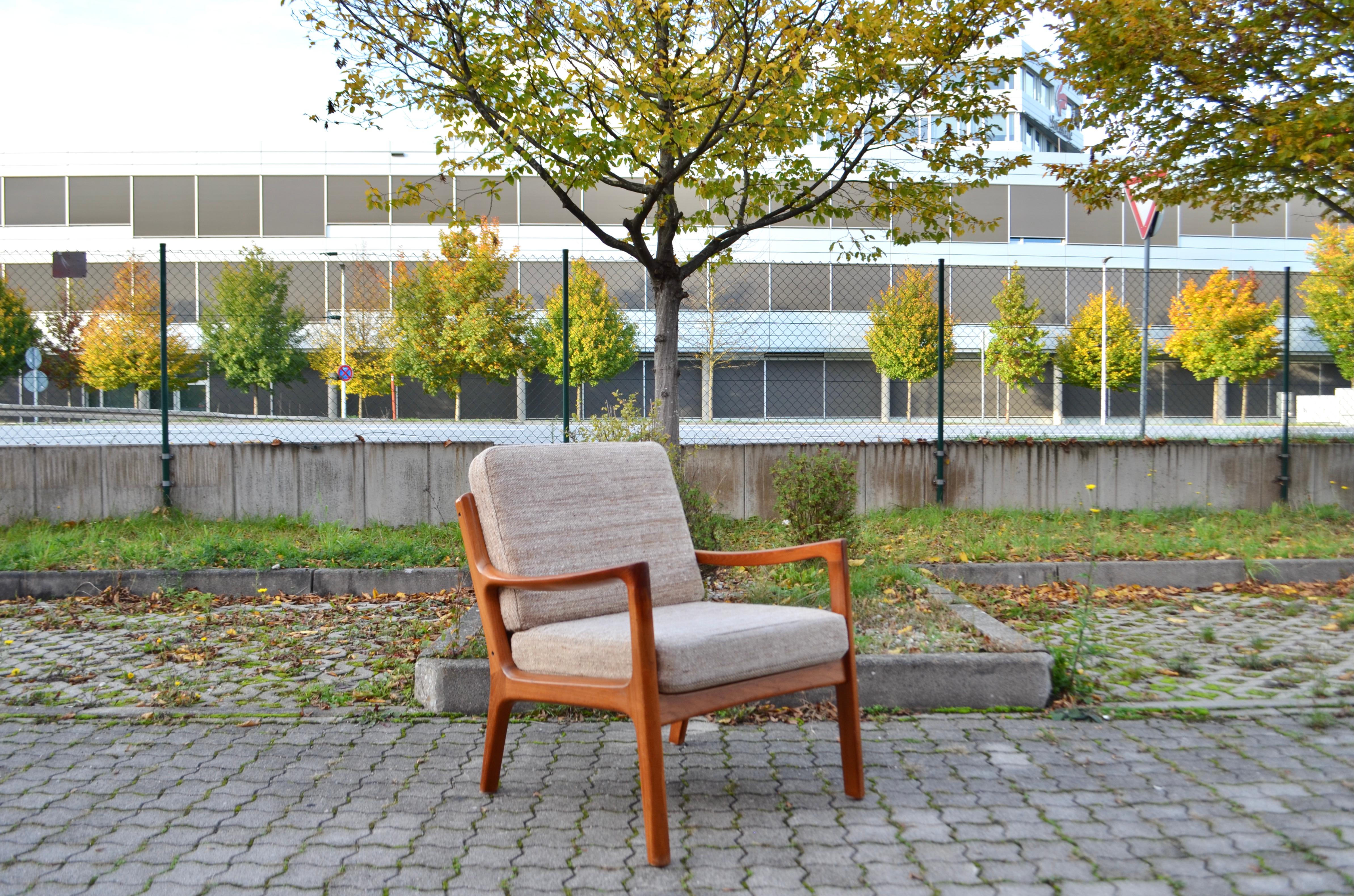 Ole Wanscher Teak Easy Chair Model Senator for  France & Son  For Sale 2